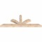 Ekena Millwork Richland Smooth Timber Gable Bracket, Douglas Fir, 60"W x 22"H x 3 1/2"D x 3 1/2"F, 9/12 Pitch GBW060X22X0404RIC00SDF - alternate 2